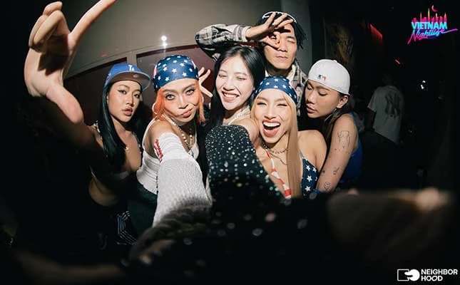Neighborhood Club 12 — khoảnh khắc house party tại 11 Nam Quốc Cang Quận 1 Sài Gòn