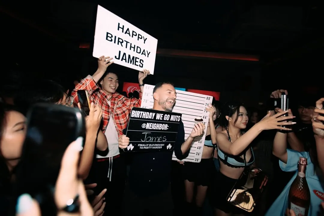 Birthday night celebration at Neighborhood Club — party with your crew in Saigon