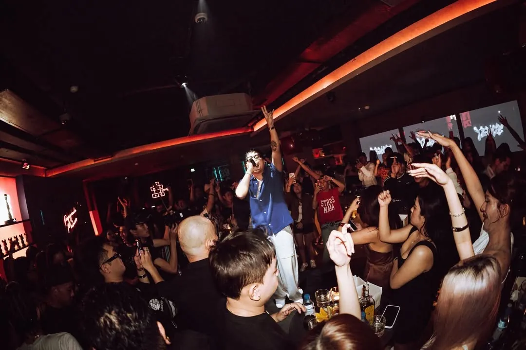 Neighborhood Club interior — American-style house party venue District 1 Saigon